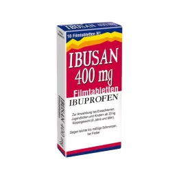 IBUSAN 400 mg επικαλυμμένα με λεπτό υμένιο δισκία, 10 τεμ