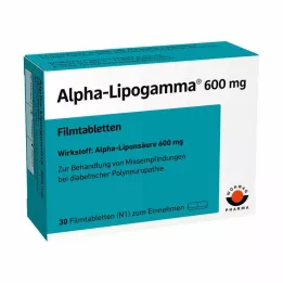 ALPHA-LIPOGAMMA 600 mg επικαλυμμένα με λεπτό υμένιο δισκία, 30 τεμ