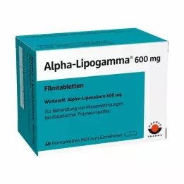 ALPHA-LIPOGAMMA 600 mg επικαλυμμένα με λεπτό υμένιο δισκία, 60 τεμ