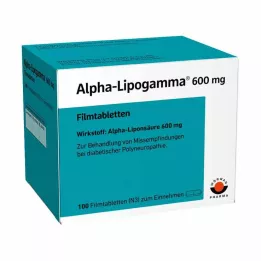ALPHA-LIPOGAMMA 600 mg επικαλυμμένα με λεπτό υμένιο δισκία, 100 τεμ