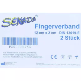 SENADA Επίδεσμος δακτύλων 2x12 cm, 2 τεμ