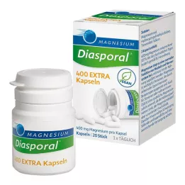MAGNESIUM DIASPORAL 400 Extra Κάψουλες, 20 τεμ