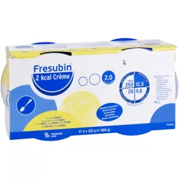 FRESUBIN 2 kcal Κρέμα Βανίλιας σε Φλιτζάνι, 4Χ125 γρ