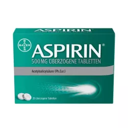 ASPIRIN επικαλυμμένα δισκία 500 mg, 20 τεμ