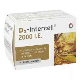 D3-INTERCELL 2.000 IU κάψουλες, 180 τεμ