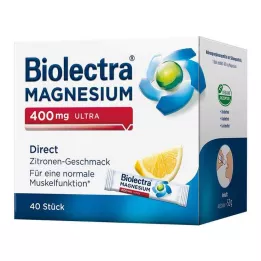 BIOLECTRA Magnesium 400 mg ultra Direct Lemon, 40 τεμ