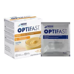 OPTIFAST οικιακή κρέμα βανίλιας σε σκόνη, 8Χ55 γρ