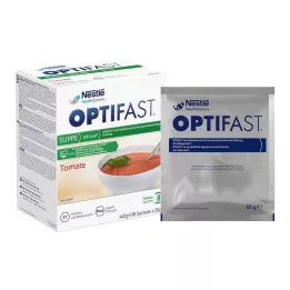 OPTIFAST σπιτική σούπα Ντομάτα σε σκόνη, 8Χ55 γρ