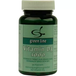 VITAMIN D3 1000 κάψουλες, 90 τεμ