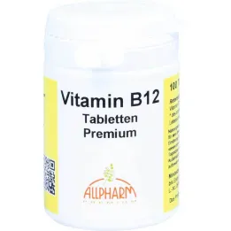 Ταμπλέτες Vitamin B12 Premium Allpharm, 100 τεμ
