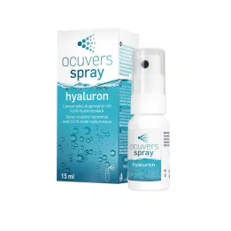 OCUVERS spray ματιών spray hyaluron με υαλουρονικό οξύ, 15 ml