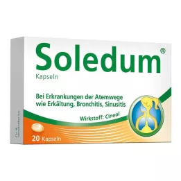 SOLEDUM Κάψουλες junior 100 mg, 20 τεμ