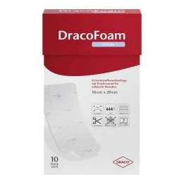 Κάλυμμα τραύματος από αφρό Dracofoam Infection 10x20cm, 10 τεμ