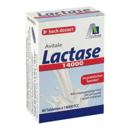 LACTASE 14.000 FCC δισκία σε δοσομετρητή, 80 τεμ