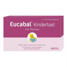 EUCABAL Παιδικό μπάνιο με θυμάρι, 7Χ5 ml