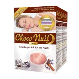 CHOCO NUIT Goodnight Chocolate Drink Powder, 20 τεμ