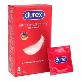 DUREX Προφυλακτικά Gefühlsecht, 8 τεμάχια