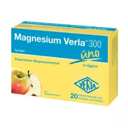 MAGNESIUM VERLA 300 κόκκοι μήλου, 20 τεμ