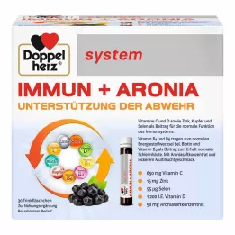 DOPPELHERZ Φύσιγγες συστήματος Immun+Aronia, 30 τεμ