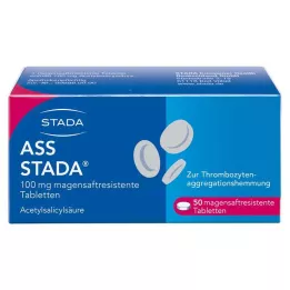 ASS STADA 100 mg γαστροανθεκτικά δισκία, 50 τεμ