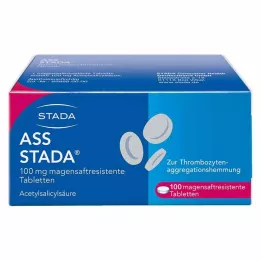 ASS STADA 100 mg γαστροανθεκτικά δισκία, 100 τεμ