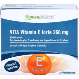 VITAMIN E FORTE 400 IU μαλακές κάψουλες, 120 τεμ