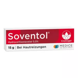 SOVENTOL Κρέμα οξικής υδροκορτιζόνης 0,5%, 15 γρ