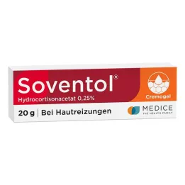 SOVENTOL Κρέμα οξικής υδροκορτιζόνης 0,25%, 20 γρ