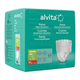 Παντελόνι Ακράτειας Alvita super medium, 14 τμχ