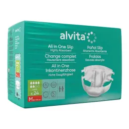 Παντελόνι ακράτειας Alvita All-in-One super medium day, 24 τμχ