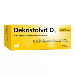 DEKRISTOLVIT D3 δισκία 2.000 IU, 60 τεμ