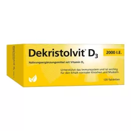 DEKRISTOLVIT D3 δισκία 2.000 IU, 120 τεμ