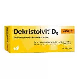 DEKRISTOLVIT D3 δισκία 4.000 IU, 30 τεμ