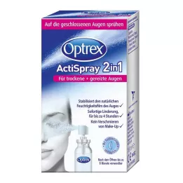 OPTREX ActiSpray 2in1 για ξηρά+ερεθισμένα μάτια, 10 ml