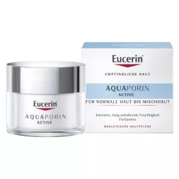 EUCERIN AQUAporin Active Cream για κανονικό έως μικτό δέρμα, 50 ml
