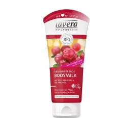 LAVERA Bodymilk organic cranberry &amp; βιολογικό έλαιο argan, 200 ml