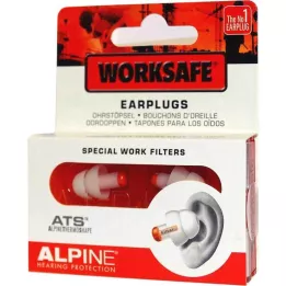 ALPINE WORKSAFE Ωτοασπίδες, 2 τεμ