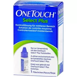 ONE TOUCH Επιλέξτε Plus Control Solution Medium, 3,75 ml
