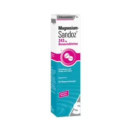 MAGNESIUM SANDOZ αναβράζοντα δισκία 243 mg, 20 τεμ