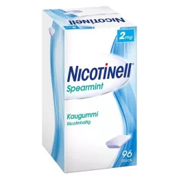NICOTINELL Τσίχλα δυόσμου 2 mg, 96 τεμ