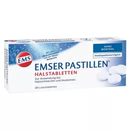 EMSER Παστίλιες χωρίς μενθόλη, 30 τμχ