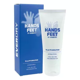 EVERDRY αντιβακτηριδιακή λοσιόν περιποίησης χεριών &amp; ποδιών, 75 ml