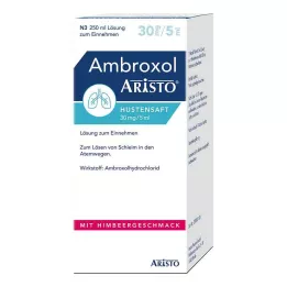 AMBROXOL Σιρόπι βήχα Aristo 30 mg/5 ml διάλυμα για στοματική χρήση, 250 ml