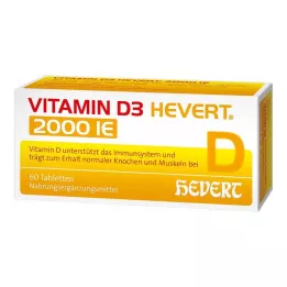 VITAMIN D3 HEVERT 2.000 IU δισκία, 60 τεμ