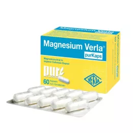 MAGNESIUM VERLA purKaps vegan κάψουλες για στοματική χρήση, 60 τεμ