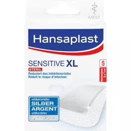 HANSAPLAST med Sensitive XL σοβάς 6x7 cm, 5 τεμ