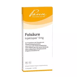 FOLSÄURE INJEKTOPAS 5 mg ενέσιμο διάλυμα, 10 τεμ