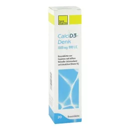 CALCI D3-Denk 1.000 mg/880 I.E αναβράζοντα δισκία, 20 τεμ