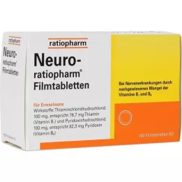 NEURO-RATIOPHARM Επικαλυμμένα με λεπτό υμένιο δισκία, 100 τεμ