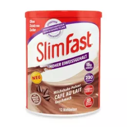SLIM FAST Powder Cafe au Lait, 438 γρ